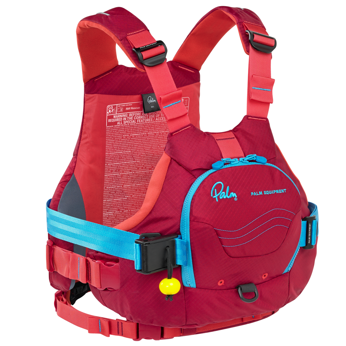 Palm Riff Rescue PFD – Samba/Fiesta, front view