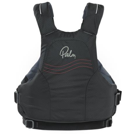 Palm Riff 2.0 PFD – Black/Grey, back view