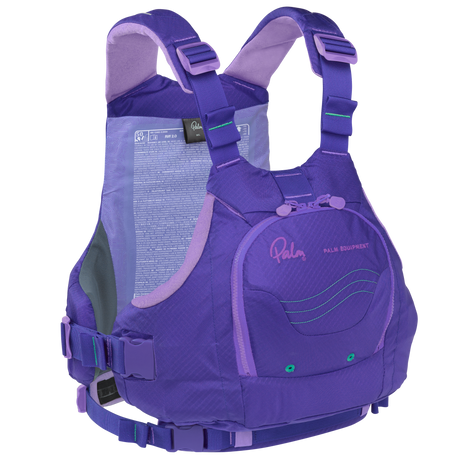 Palm Riff 2.0 PFD – Purple/Aster, front view