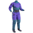 Palm Atom Women's Drysuit – Purple/Pine, front view