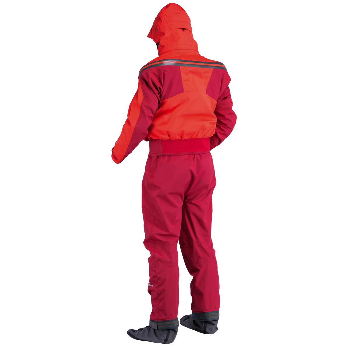 Palm Bora Men's Drysuit – Fiesta/Samba, back view