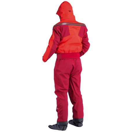Palm Bora Men's Drysuit – Fiesta/Samba, back view
