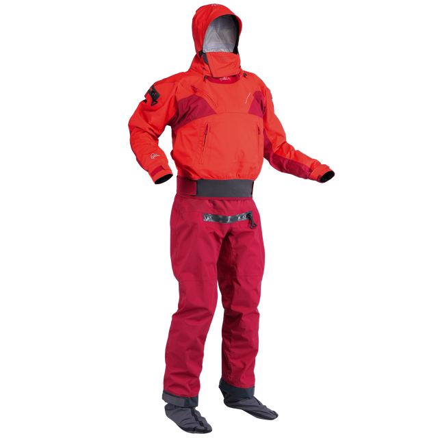Palm Bora Men's Drysuit – Fiesta/Samba, front view