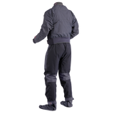 Palm Cascade Men's Drysuit – Jet Grey/Black, back view