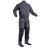 Palm Cascade Men's Drysuit – Jet Grey/Black, front view
