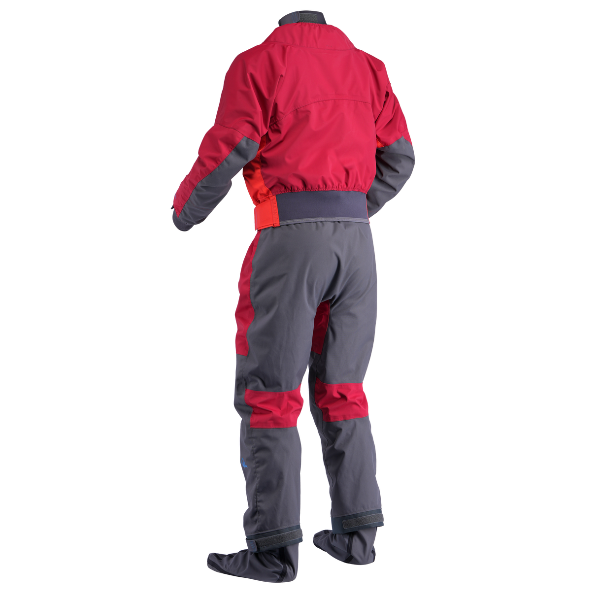 Palm Cascade Men's Drysuit – Samba/Fiesta, back view