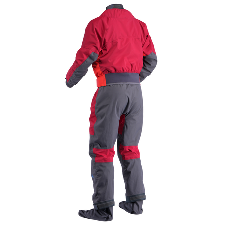 Palm Cascade Men's Drysuit – Samba/Fiesta, back view