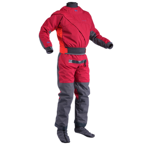 Palm Cascade Men's Drysuit – Samba/Fiesta, front view