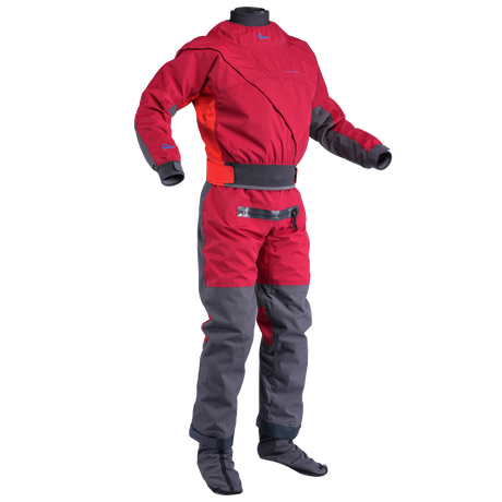 Palm Cascade Men's Drysuit – Samba/Fiesta, front view