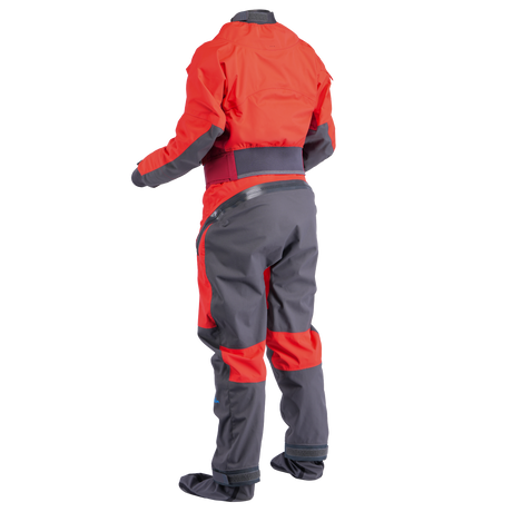 Palm Cascade Women's Drysuit – Fiesta/Samba, back view