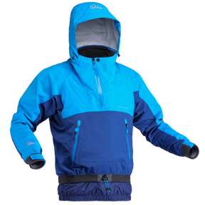 Palm Chinook Men's Jacket – Azure/Navy, front view