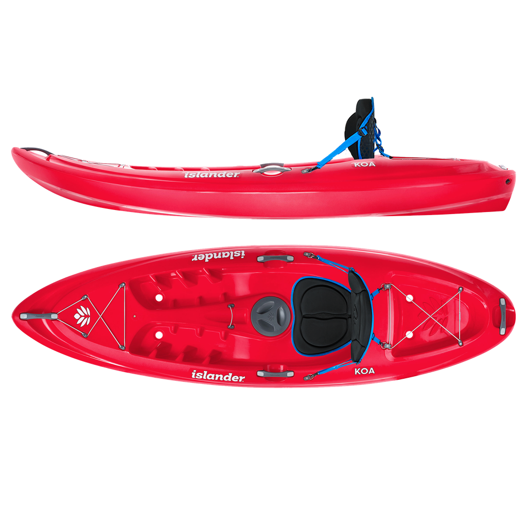 Islander Koa S Sport sit-on-top kayak – Coral