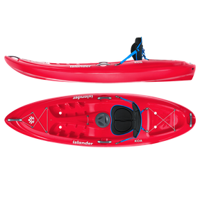 Islander Koa S Sport sit-on-top kayak – Coral