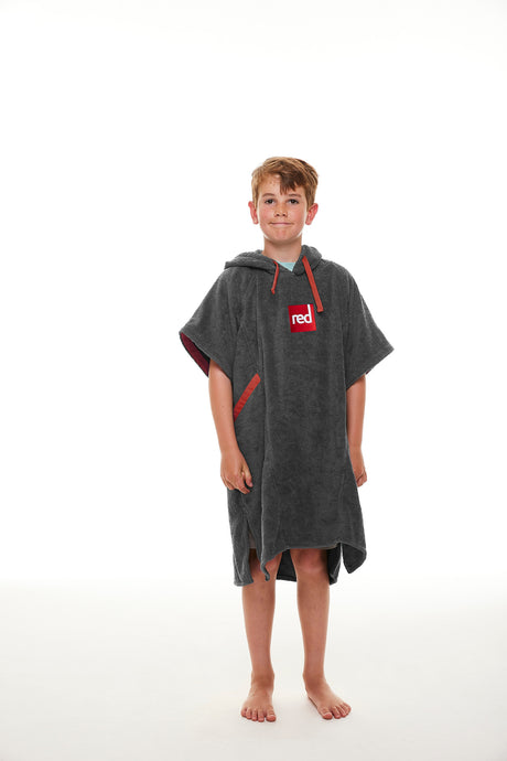 Red Original Kids Luxury Towelling Robe
