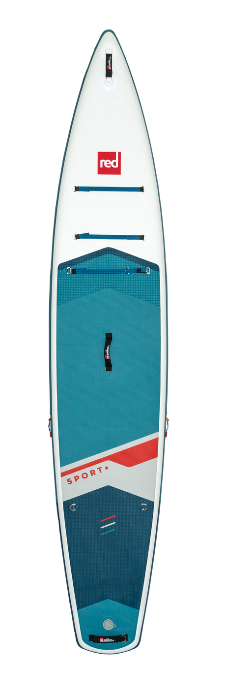 2025 Red Paddle Co 12'6 Sport+ Top down view of the paddleboard