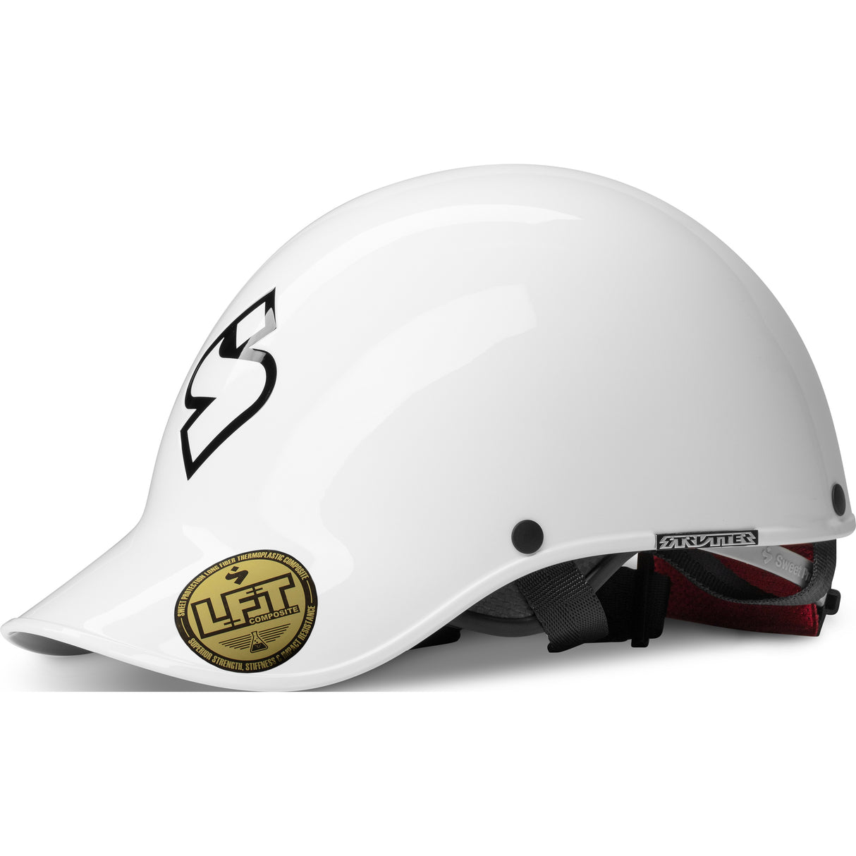 Sweet Strutter Helmet 2026 – Gloss White, front view