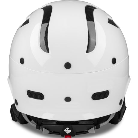 Sweet Rocker Helmet 2026 – Gloss White, rear view