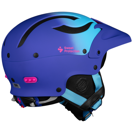 Sweet Rocker Helmet 2026 – Reflex Blue, rear view