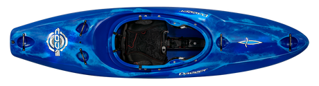 Blue Smoke dagger code kayak with on a white background