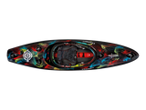 Colorful dagger code creek in cosmos kayak 