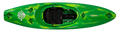 Green Dagger code creek spec with black seat on a white background