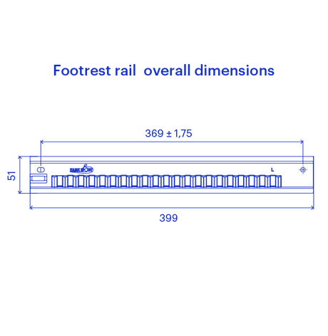 Kajak Sport Footrest 2