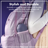 Luma Vacuum Insulated, Flask & Mug, Purple, 700ml (24oz)