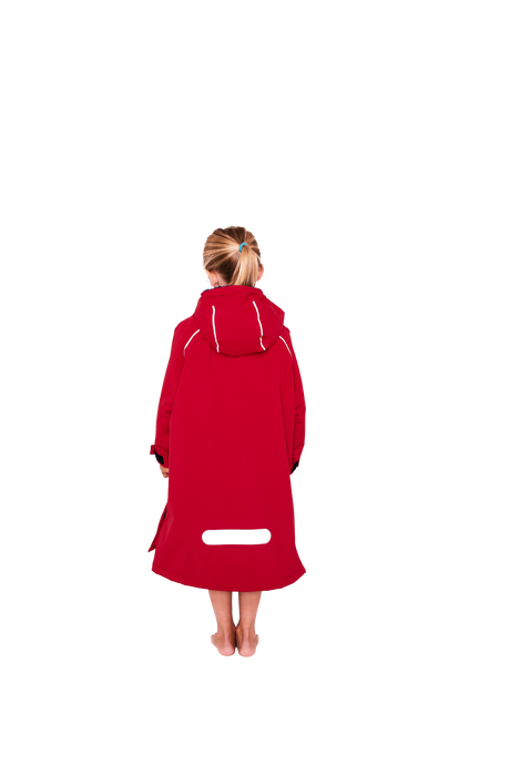 Red Original Kids Dry Poncho