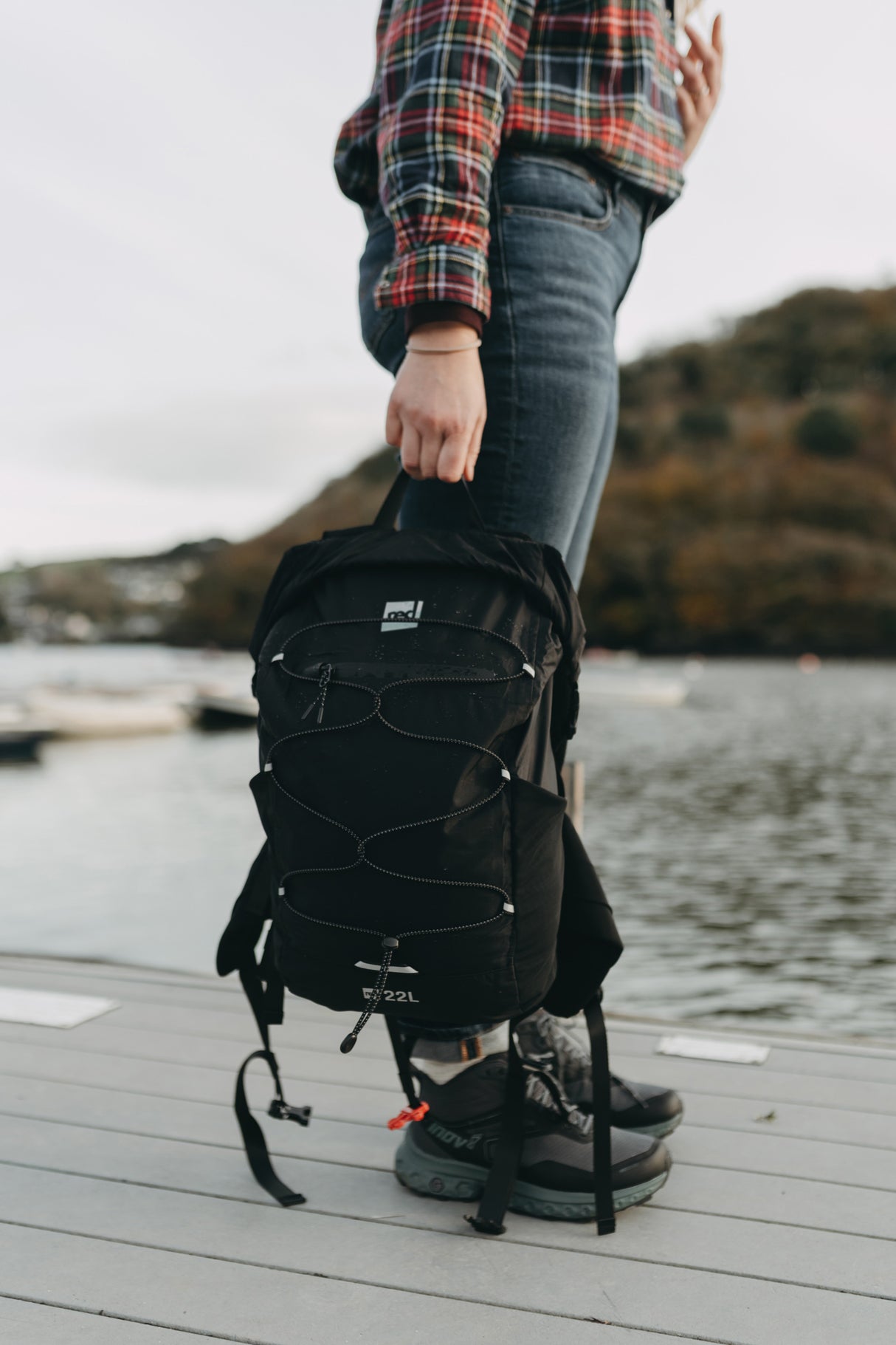 Red Lightweight Waterproof Backpack