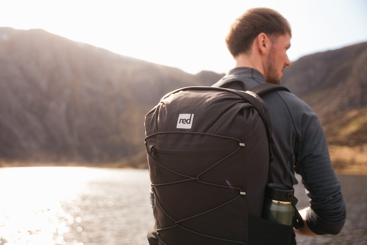 Red Lightweight Waterproof Backpack