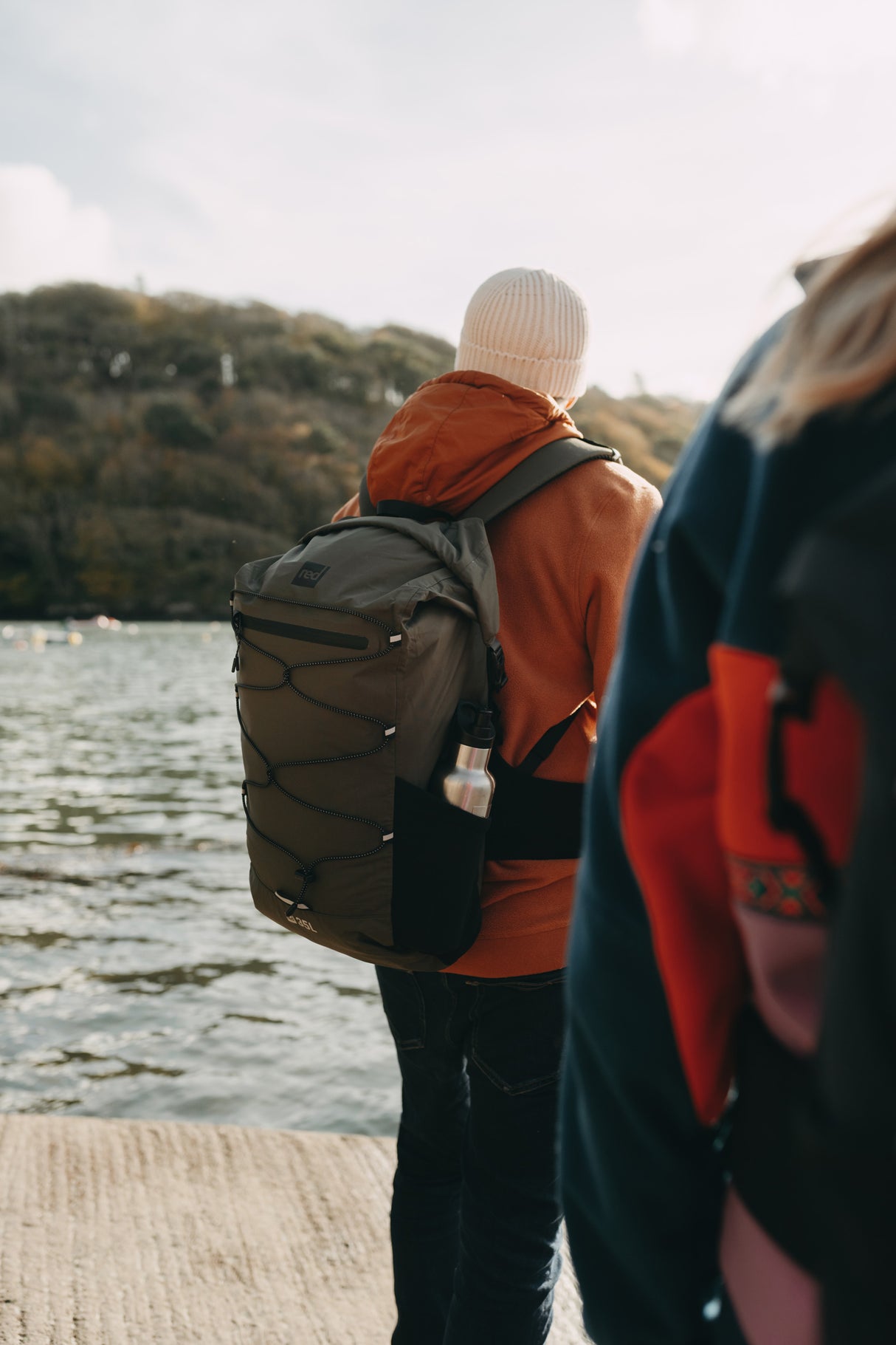 Red Lightweight Waterproof Backpack