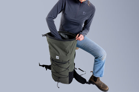 Red Lightweight Waterproof Backpack