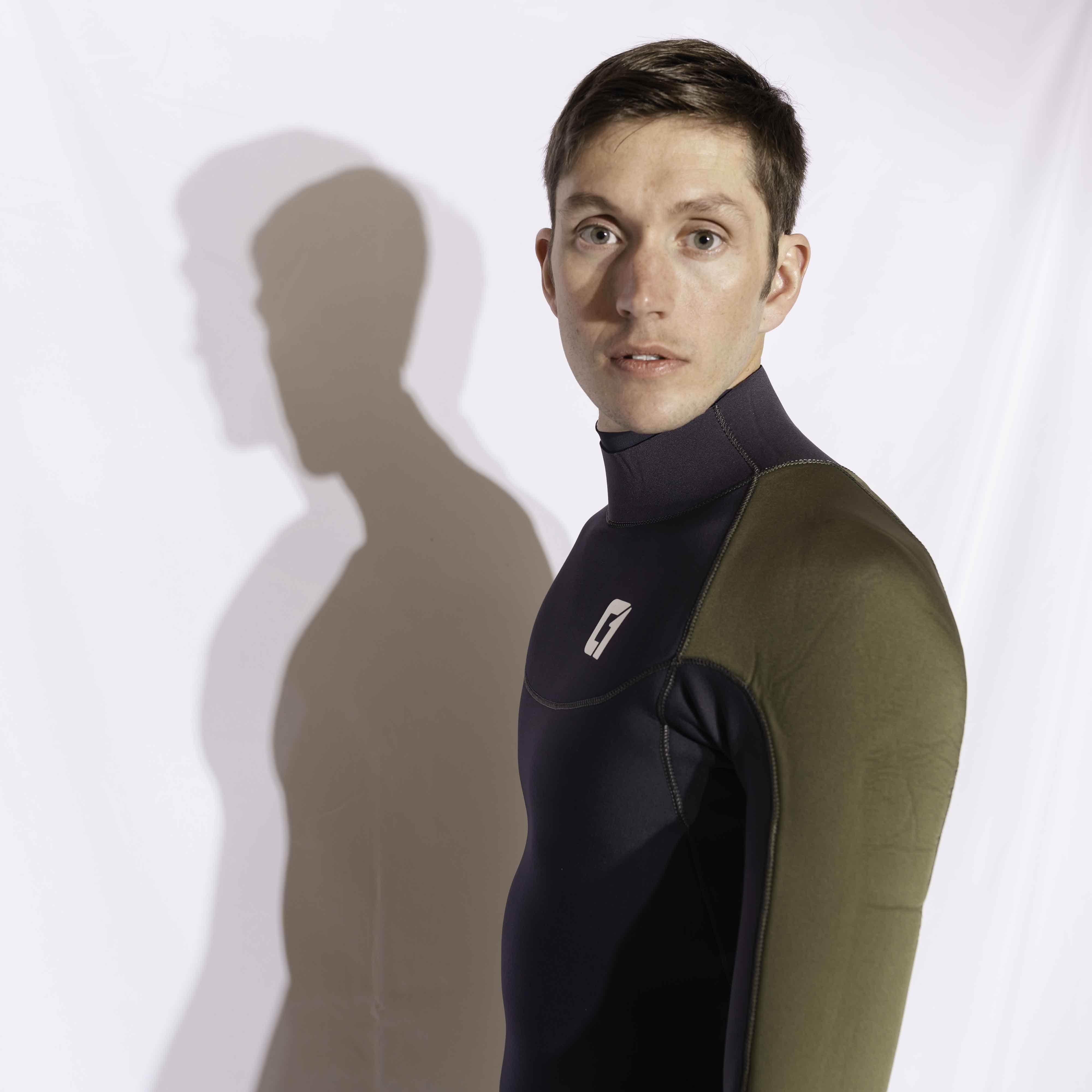 Mens 3/2mm Summer Wetsuit ICON GBS Back Zip