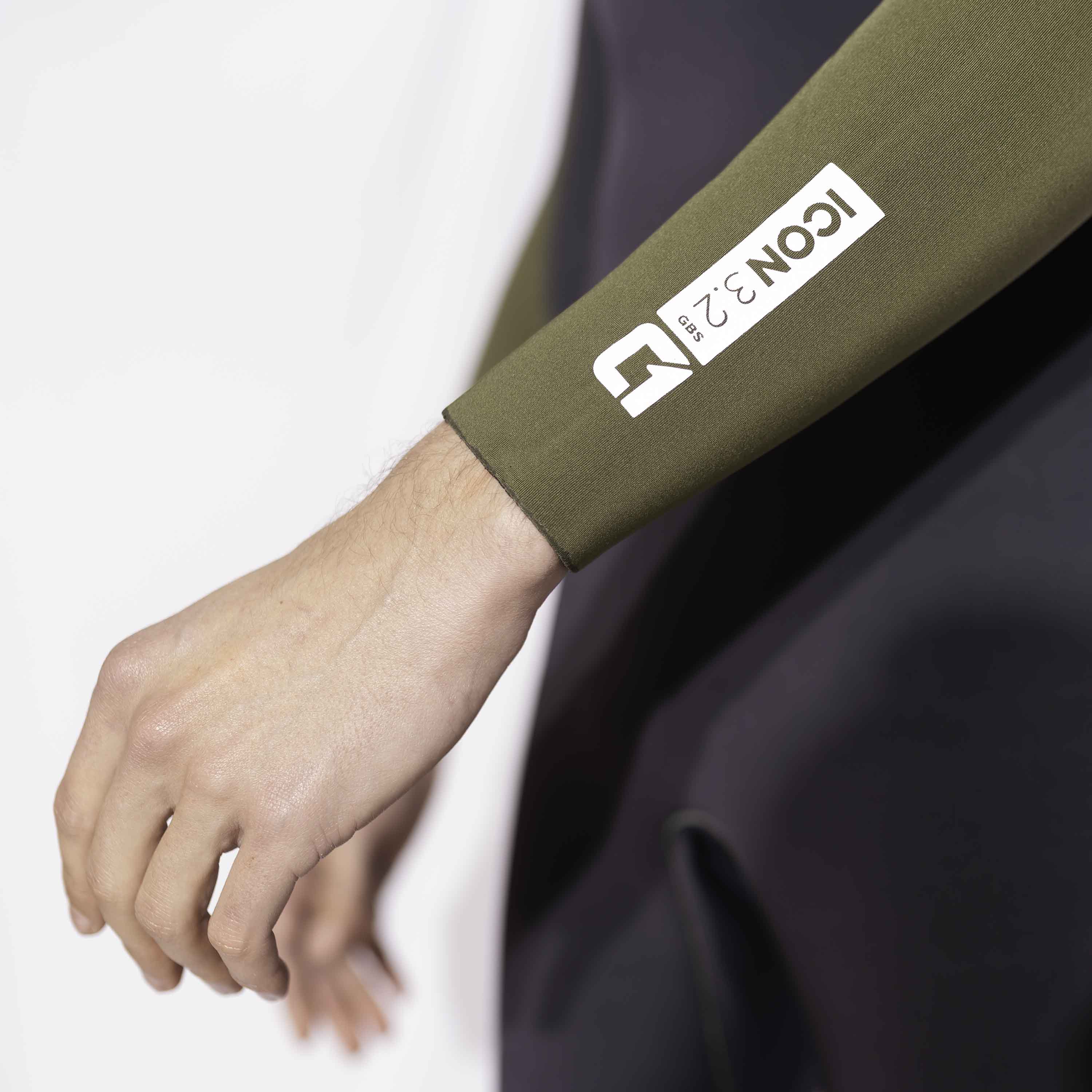 Mens 3/2mm Summer Wetsuit ICON GBS Back Zip