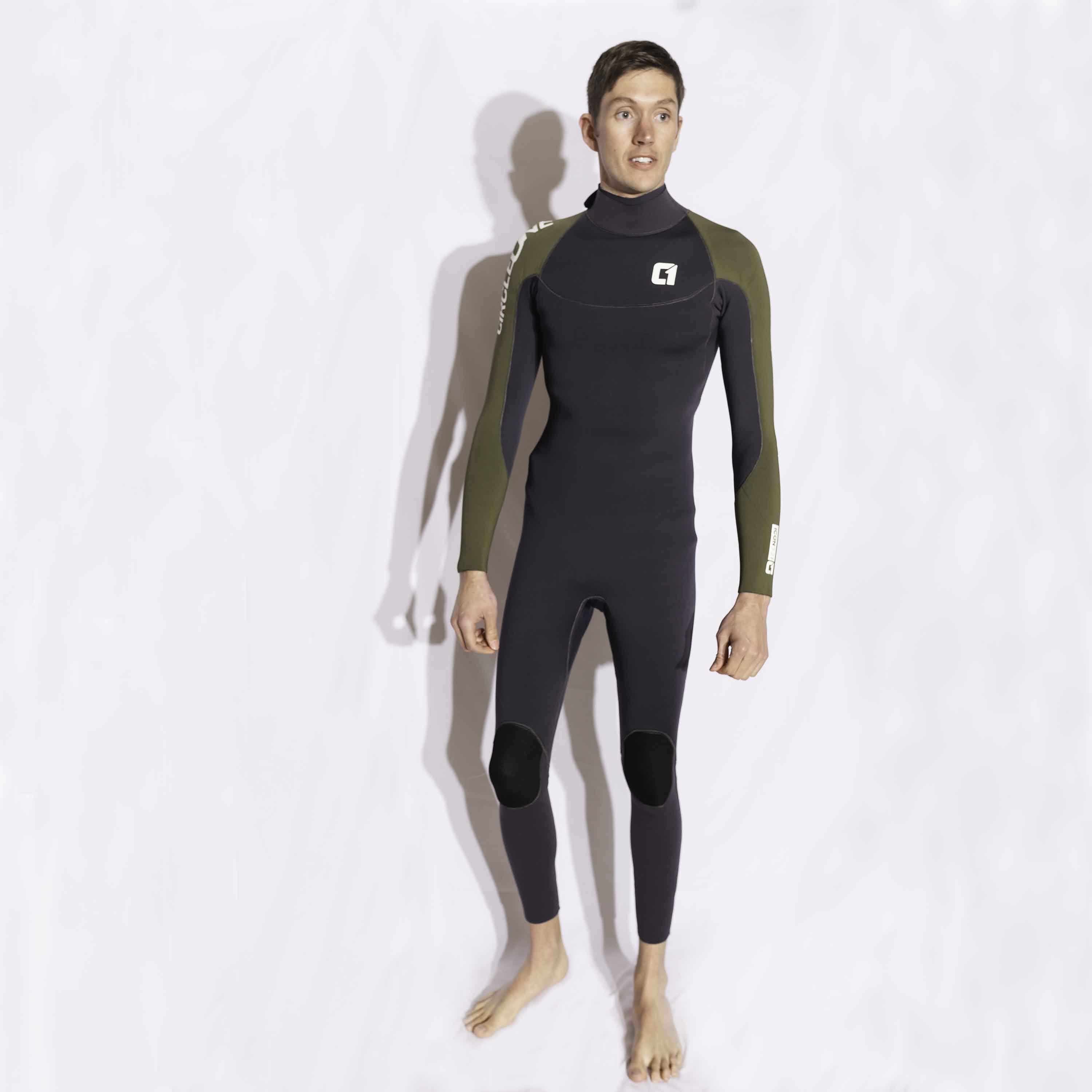 Mens 3/2mm Summer Wetsuit ICON GBS Back Zip