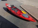 Second-Hand Wilderness Tarpon 120 Red + Accessories