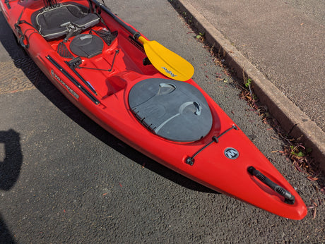 Second-Hand Wilderness Tarpon 120 Red + Accessories