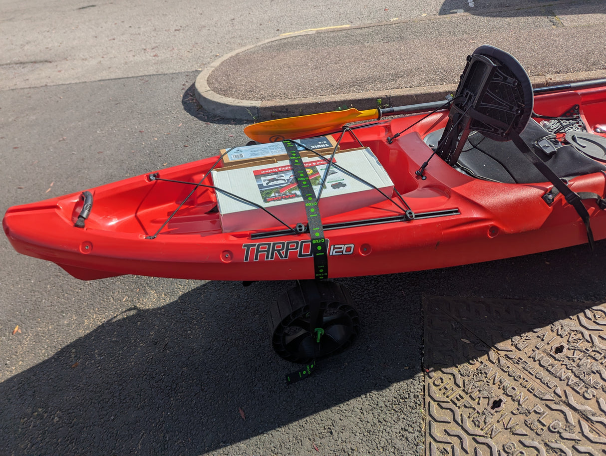 Second-Hand Wilderness Tarpon 120 Red + Accessories