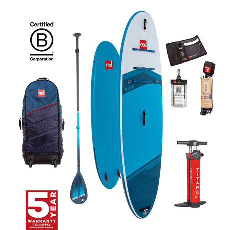 2024 Red Paddle Co 10'8" Ride SUP Paddleboard Package