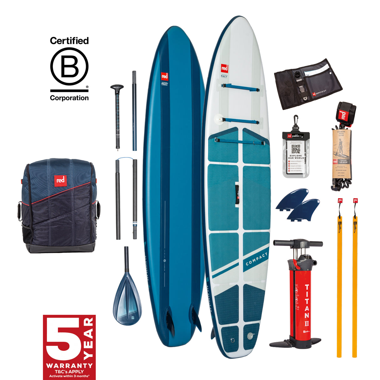 2025 Red Paddle Co 11'0 Compact Paddleboard