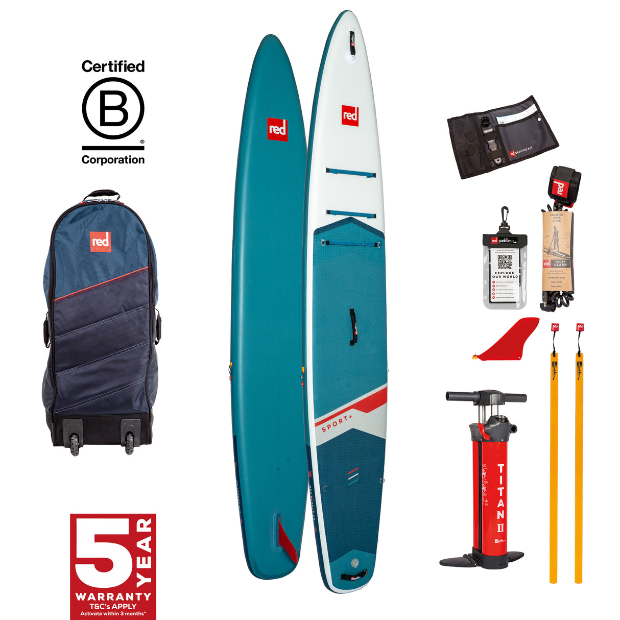 2025 Red Paddle Co 14'0 Sport+ Paddleboard