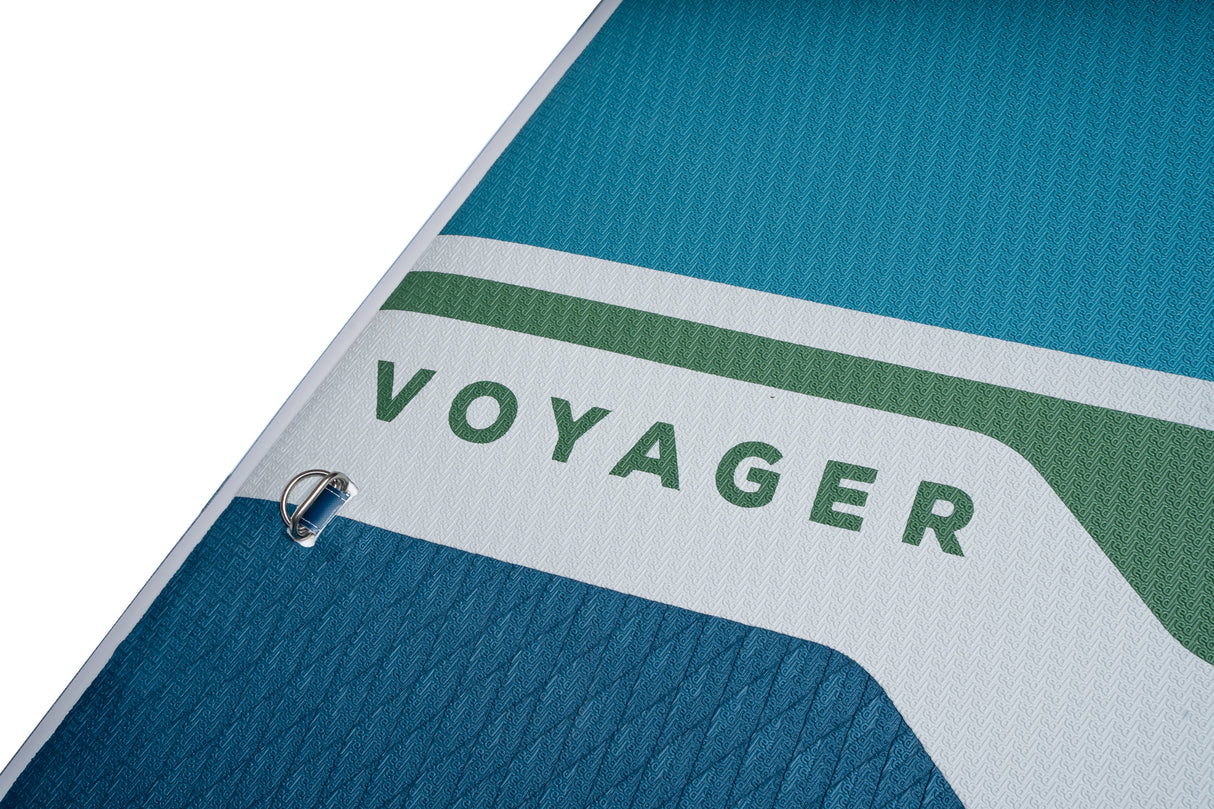 Red Paddle Co 14 Voyager 2025 name logo