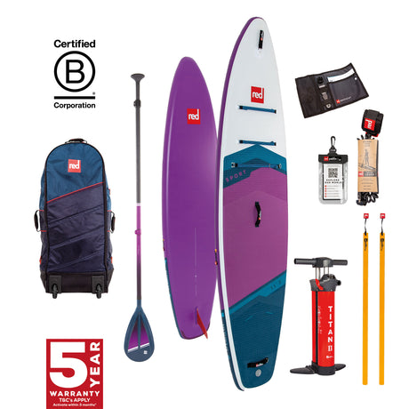 2024 Red Paddle Co 11'3" Sport - Purple Paddleboard Package