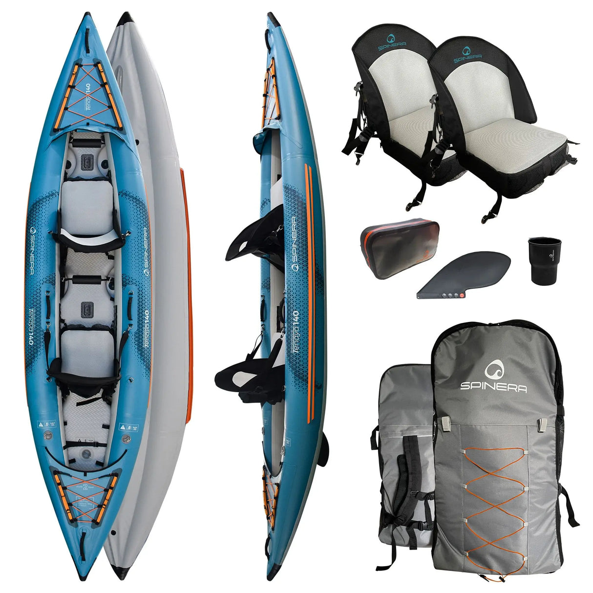 Spinera Tenaya 140 Inflatable Kayak