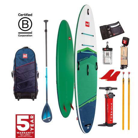 2024 Red Paddle Co 12'6" Voyager Paddleboard Package