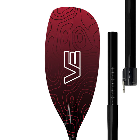 VE Glass Creeker - 2pc Glass Shaft WW Paddle