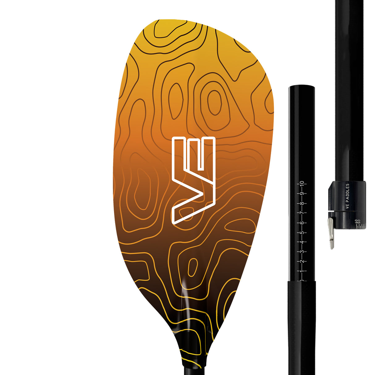 VE Glass Pro - 2pc Glass Shaft WW Paddle