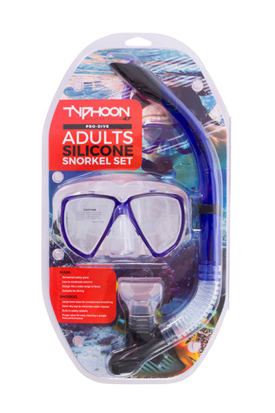 Typhoon Adult Pro Snorkelling Set