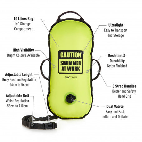 Buddyswim Swim Buoy - Ultralight Float