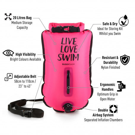 Buddyswim Swim Buoy - 20L Drybag